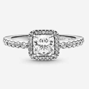 Pandora Sparkle Halo Promise Ring
